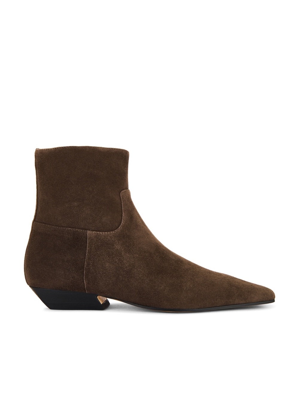 Tony Bianco Rupert Espresso Brown Suede Pointed Ankle Boots NWB